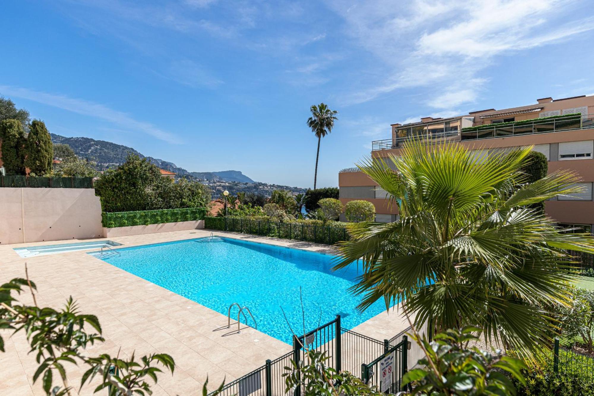 2 Bdr Villefranche-Sur-Mer Sea View Parking And Swimming Pool מראה חיצוני תמונה