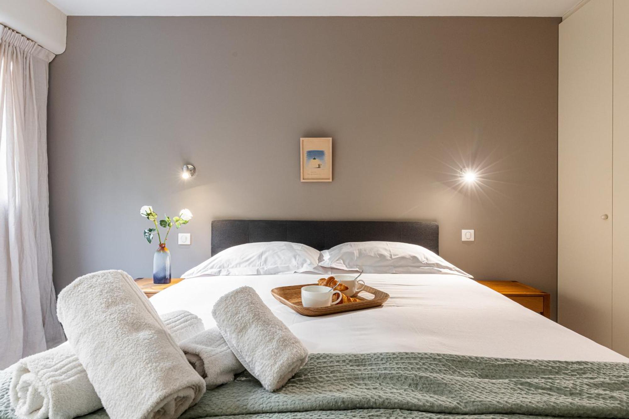 2 Bdr Villefranche-Sur-Mer Sea View Parking And Swimming Pool מראה חיצוני תמונה