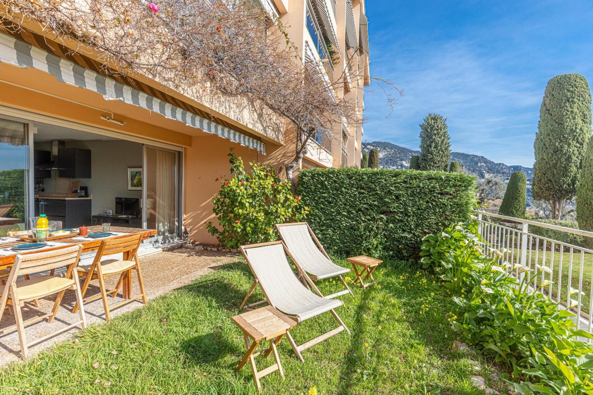 2 Bdr Villefranche-Sur-Mer Sea View Parking And Swimming Pool מראה חיצוני תמונה