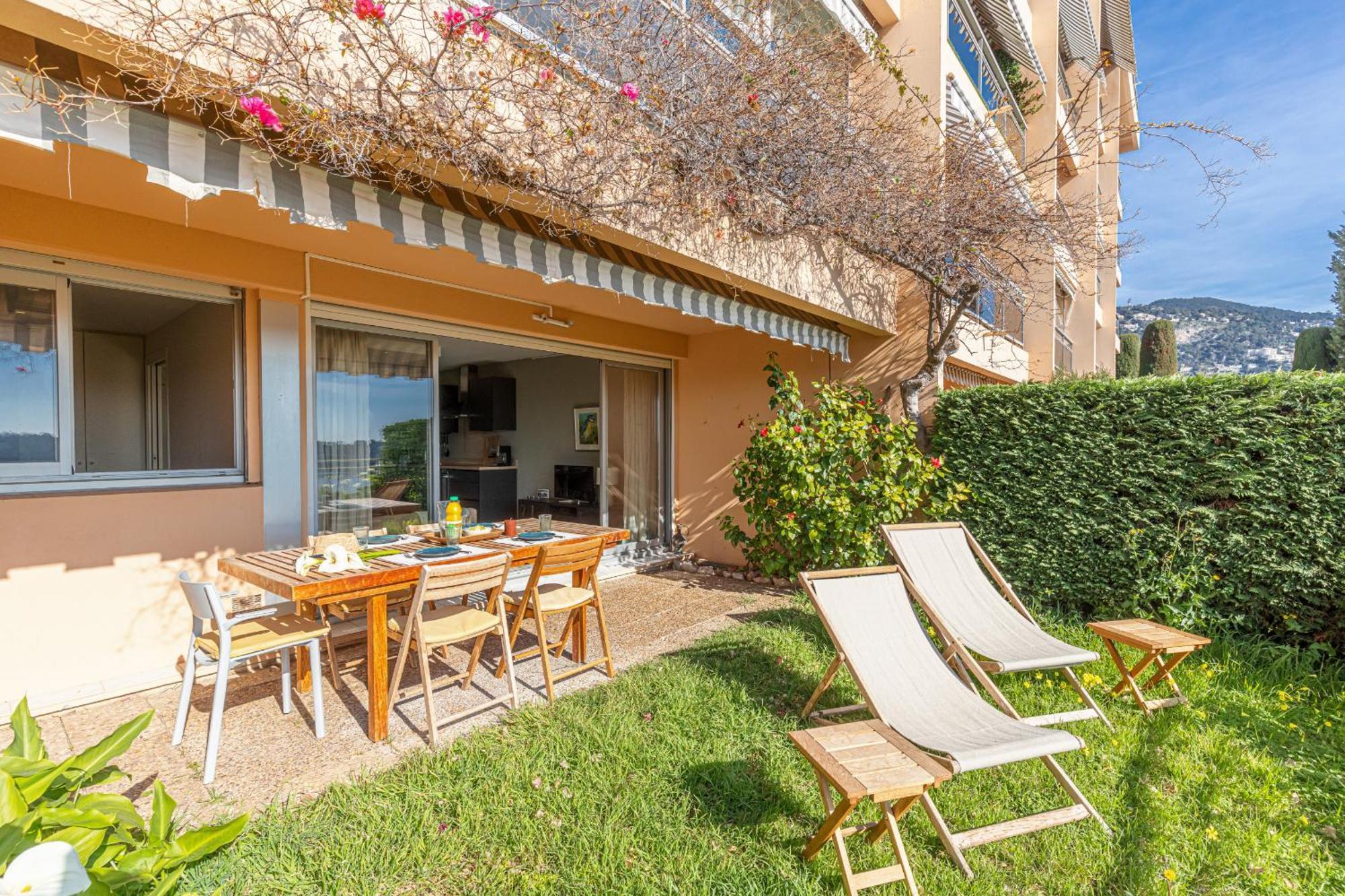 2 Bdr Villefranche-Sur-Mer Sea View Parking And Swimming Pool מראה חיצוני תמונה