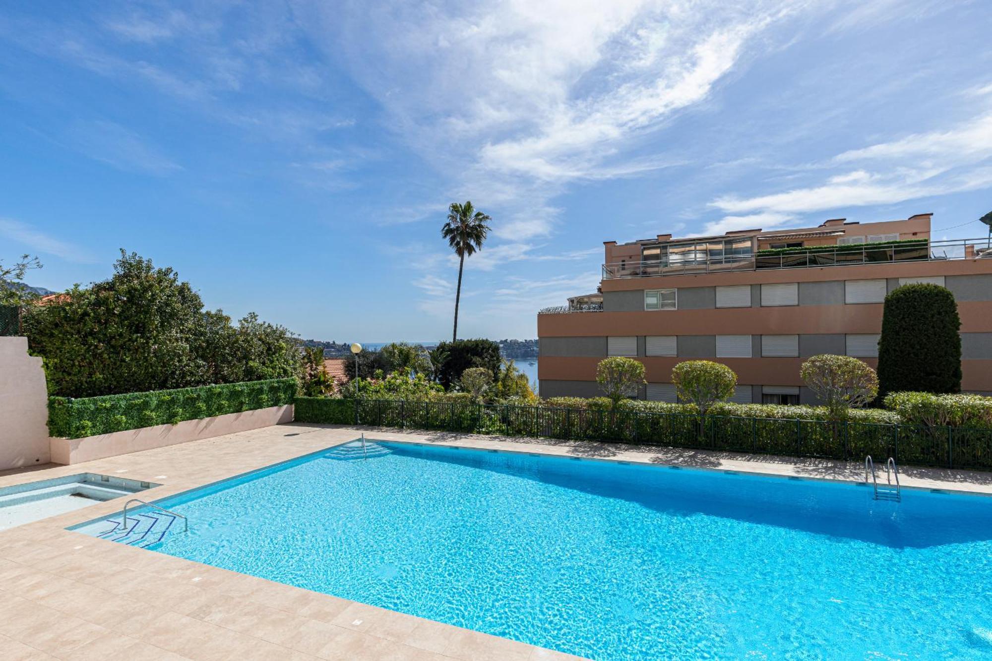 2 Bdr Villefranche-Sur-Mer Sea View Parking And Swimming Pool מראה חיצוני תמונה
